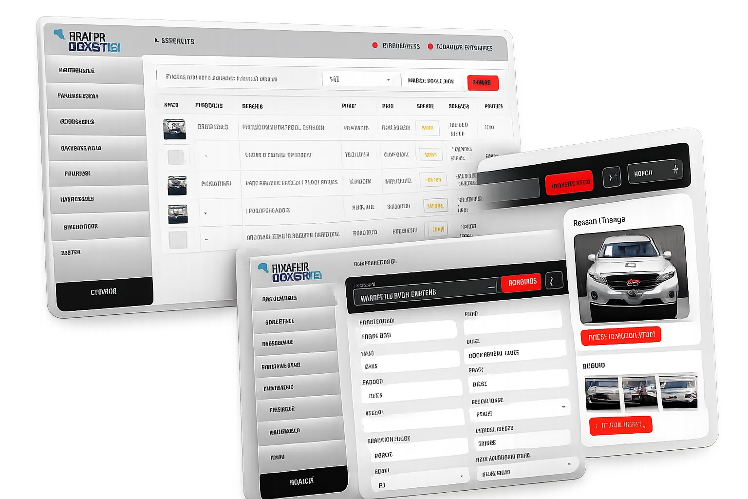 Connected dealer website